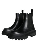 Dolce & Gabbana Leather Logo Outfito.ae