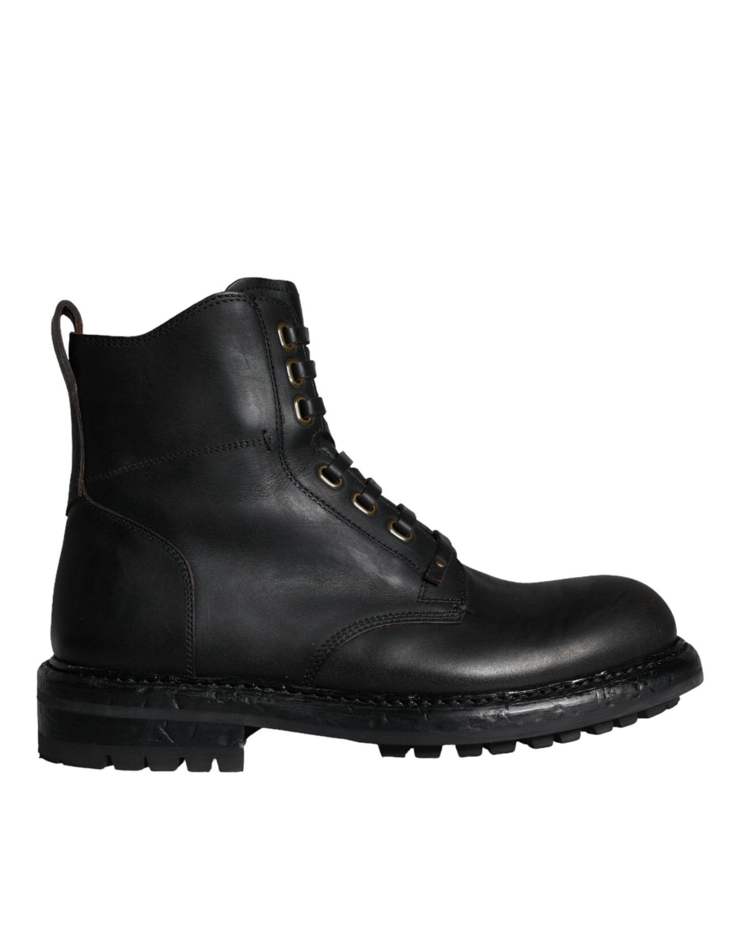 Dolce & Gabbana Leather Logo Outfito.ae