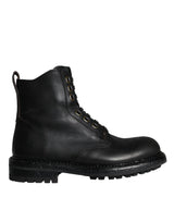 Dolce & Gabbana Leather Logo Outfito.ae
