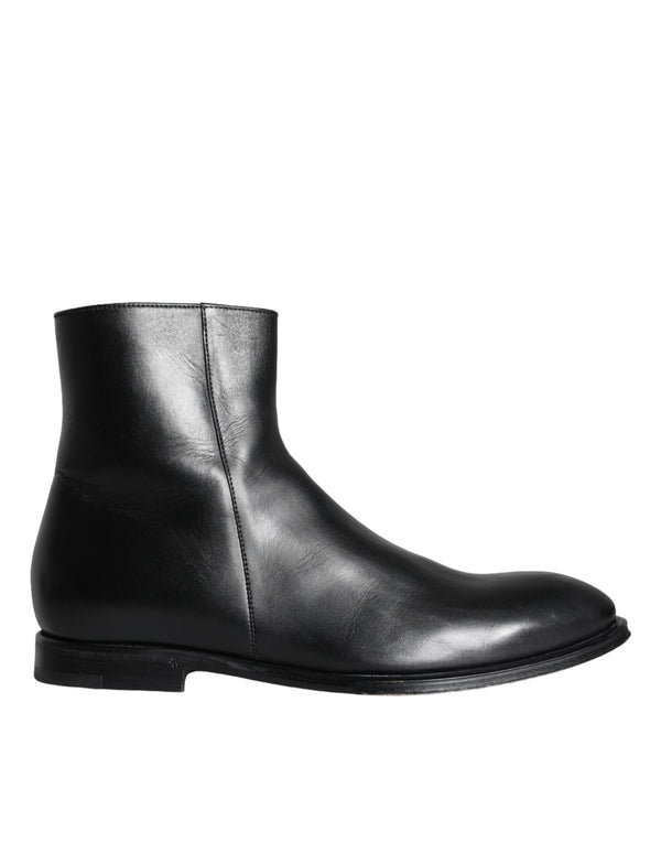 Dolce & Gabbana Leather Logo Outfito.ae