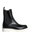 Dolce & Gabbana Leather Logo Outfito.ae