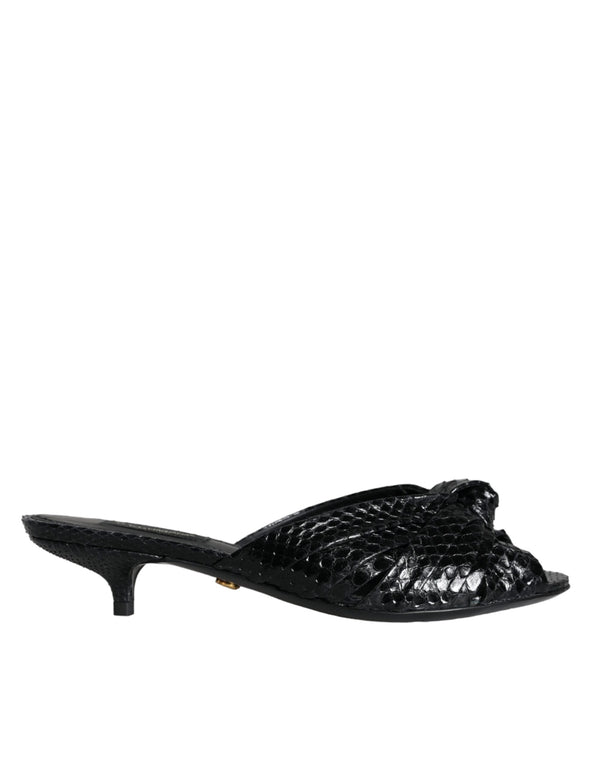 Dolce & Gabbana Leather Logo Outfito.ae