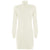 Yes Zee White Viscose Dress