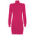 Yes Zee Fuchsia Viscose Dress