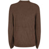 Yes Zee Brown Acrylic Women Sweater