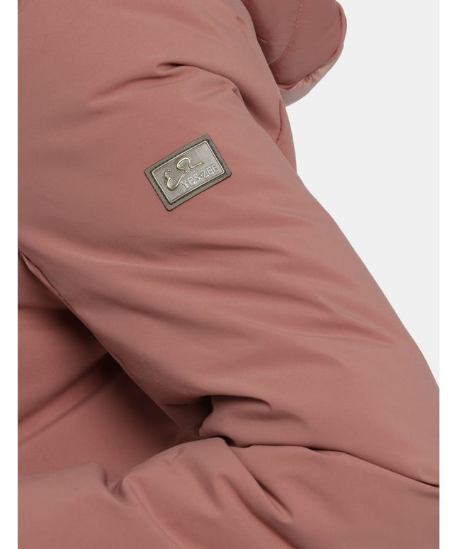 Yes Zee Pink Nylon Jackets & Coat
