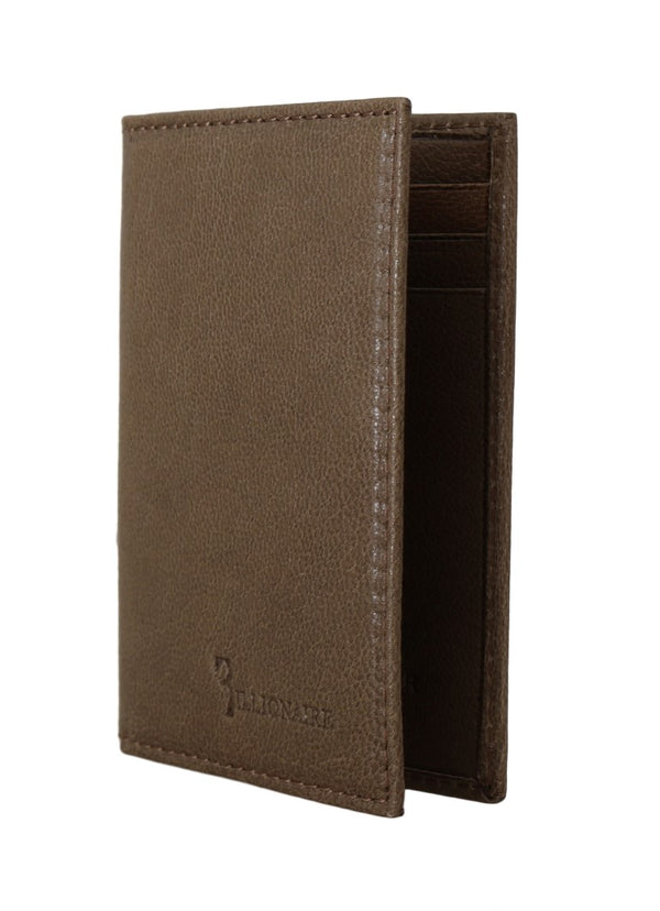 Billionaire Italian Couture Leather Logo Outfito.ae
