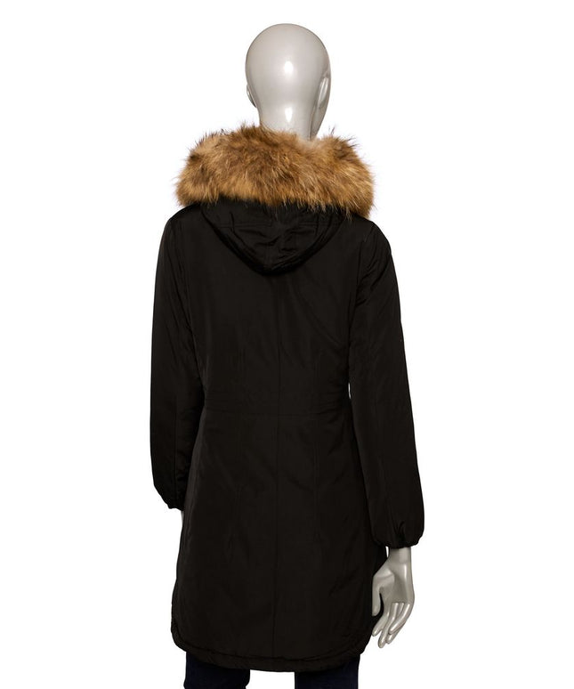 Baldinini Trend Black Polyester Women Jacket