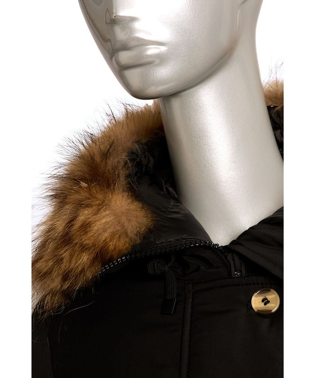 Baldinini Trend Black Polyester Women Jacket