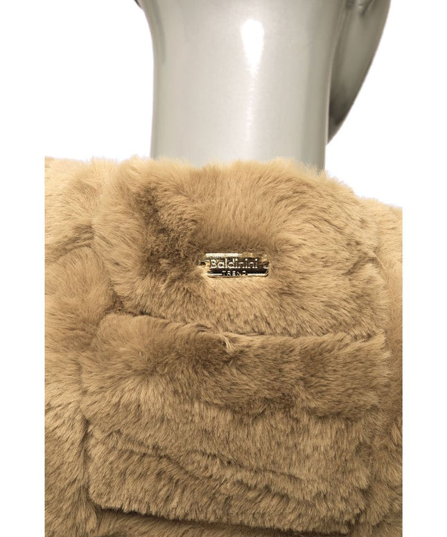 Baldinini Trend Beige Polyester Women Jacket