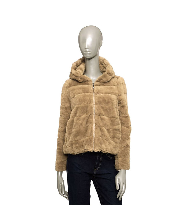Baldinini Trend Beige Polyester Women Jacket