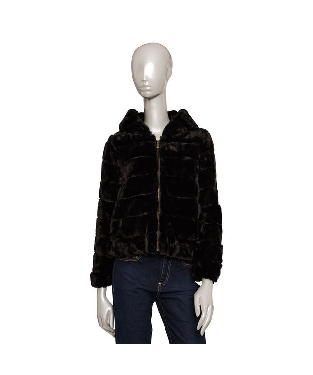 Baldinini Trend Black Polyester Women Jacket