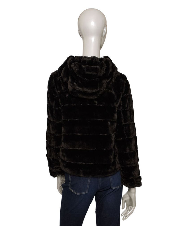 Baldinini Trend Black Polyester Women Jacket