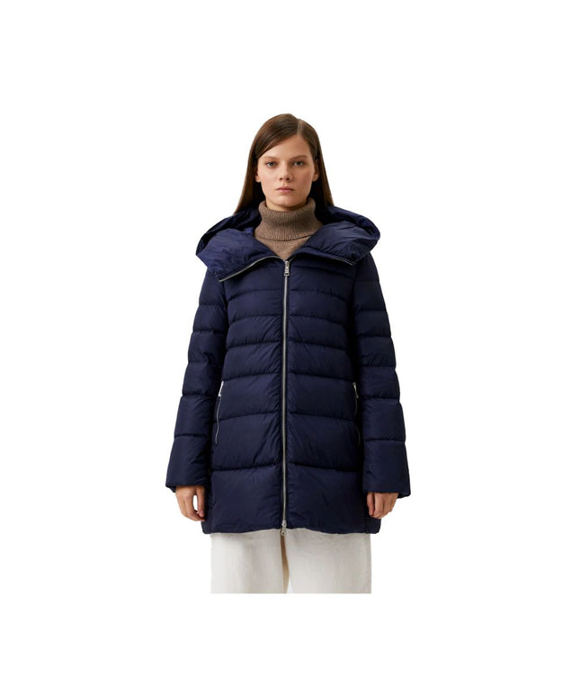 Add Blue Nylon Women Jacket