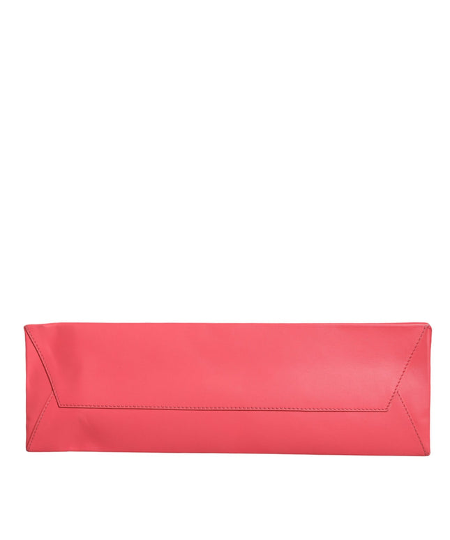 Alberta Ferretti Pink Leather Weekend Wednesday Shopping Tote Bag