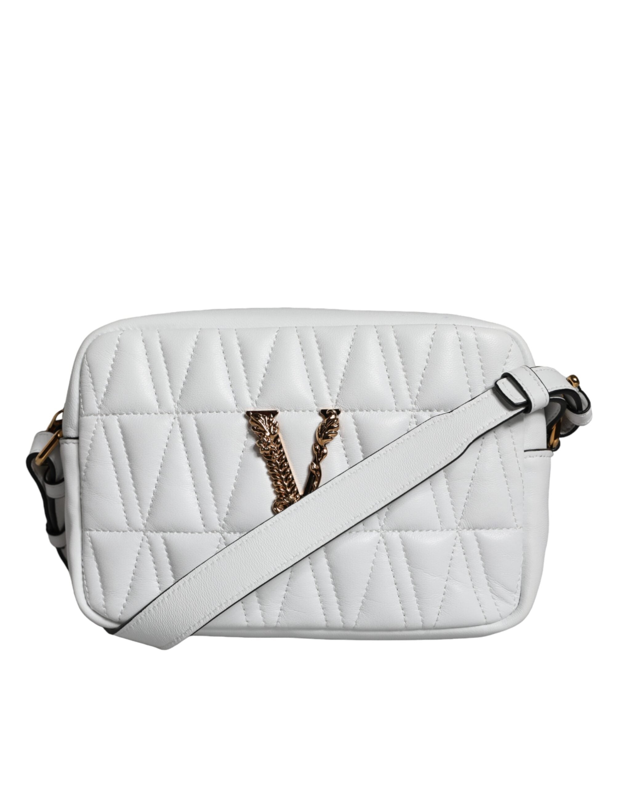 Versace Leather Logo Outfito.ae