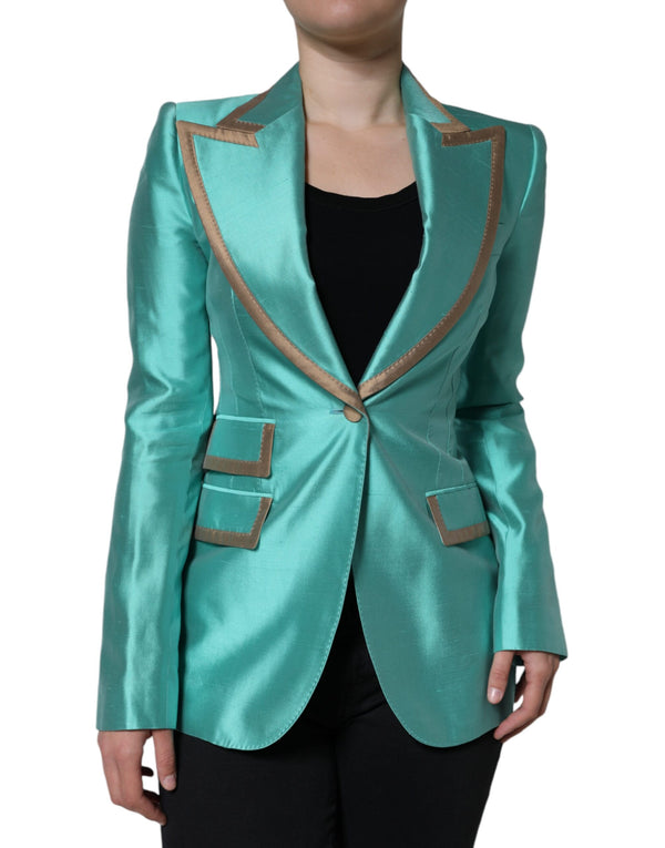 Dolce & Gabbana Silk Metallic Outfito.ae