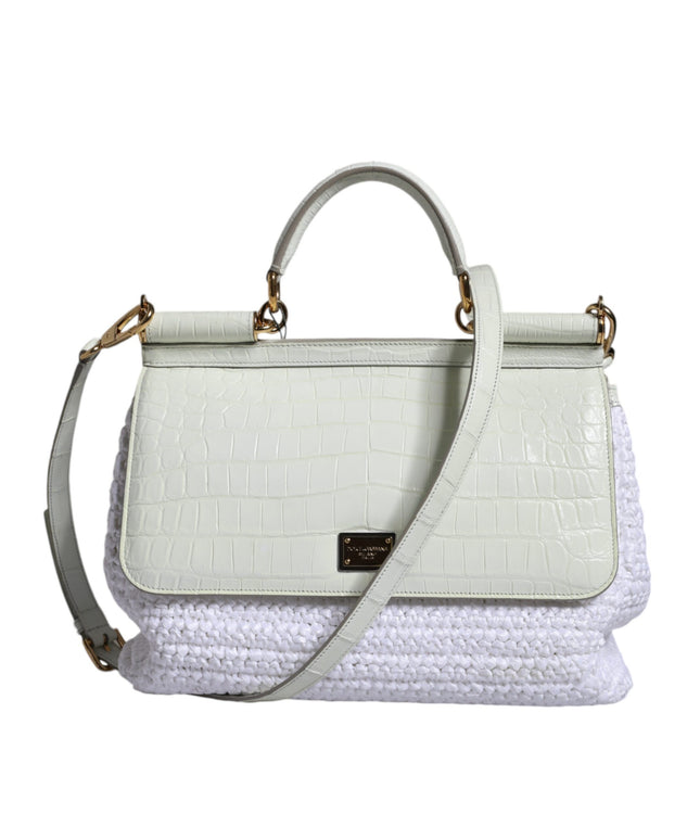 Dolce & Gabbana Leather Logo Outfito.ae