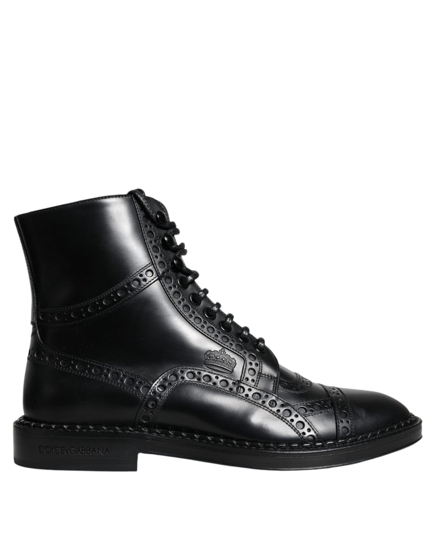 Dolce & Gabbana Leather Logo Outfito.ae