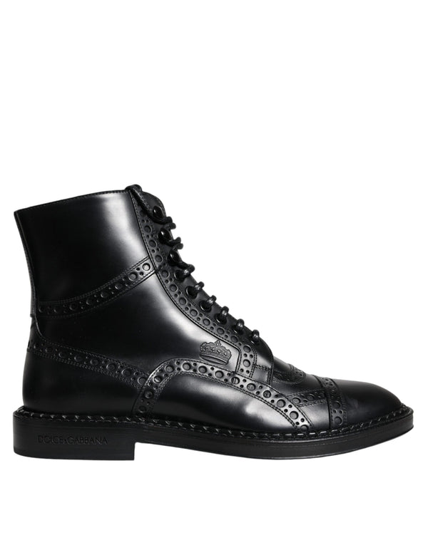 Dolce & Gabbana Leather Logo Outfito.ae