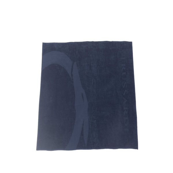 Trussardi Beachwear Cotton Logo Outfito.ae