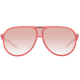 Polaroid Red Acetate Sunglasses