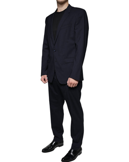 Dolce & Gabbana Dark Blue Formal Tuxedo 2 Piece Suit