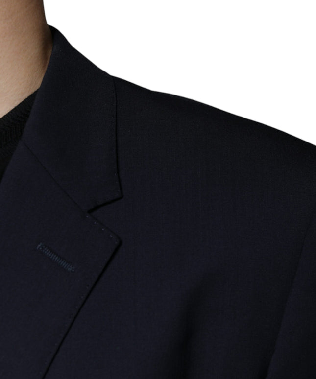 Dolce & Gabbana Dark Blue Formal Tuxedo 2 Piece Suit
