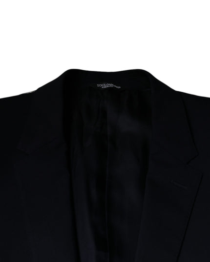 Dolce & Gabbana Dark Blue Formal Tuxedo 2 Piece Suit