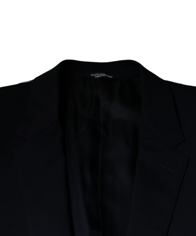 Dolce & Gabbana Dark Blue Formal Tuxedo 2 Piece Suit