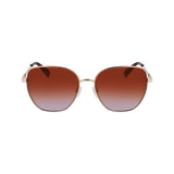 Longchamp Gold Metal Sunglasses