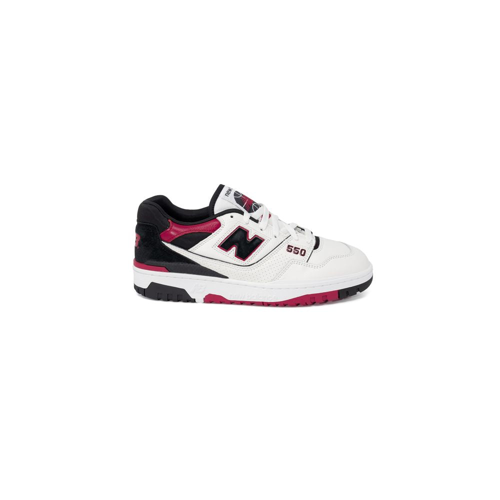 New Balance Red Leather Athletic Sneakers