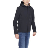Suns Black Polyester Jackets & Coat