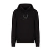 Armani Exchange Black Cotton Hoody
