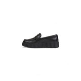 Clarks Black Leather Platform