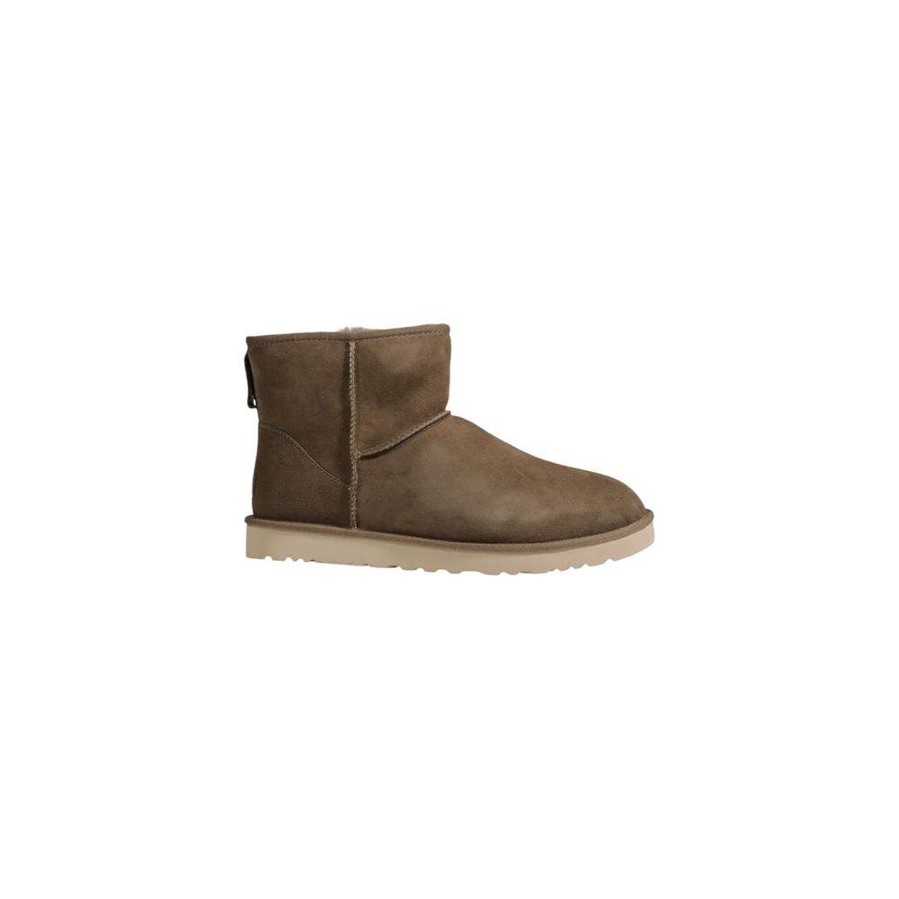 UGG Brown Suede Leather Ankle Boots