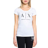 Armani Exchange White Cotton T-Shirt