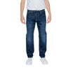Armani Exchange Blue Cotton Jeans & Pant