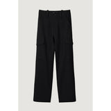 Desigual Black Polyester Cropped Pant