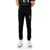 Armani Exchange Black Cotton Joggers Workout Pant