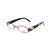 Emilio Pucci Brown Metal Frames