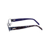 Emilio Pucci Blue Metal Frames