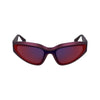 Karl Lagerfeld Red Injected Sunglasses