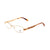 Tod's Pink Metal Frames