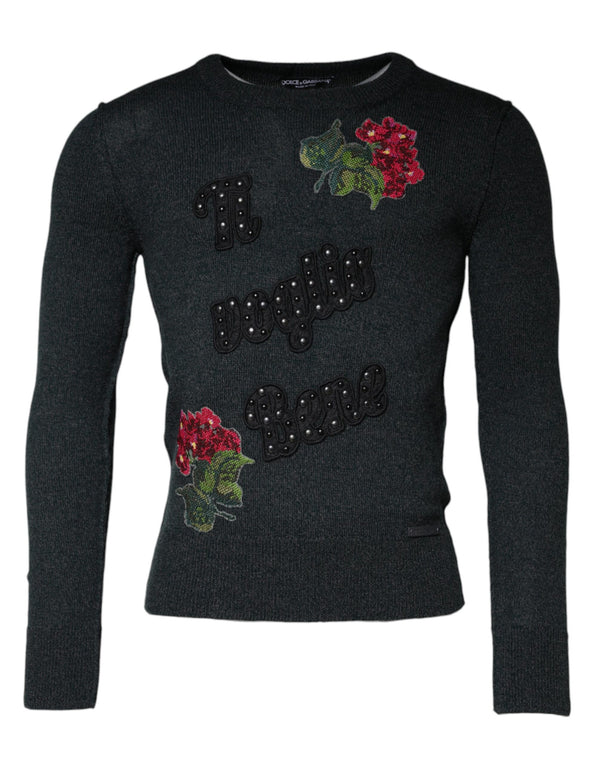 Dolce & Gabbana Wool Logo Outfito.ae