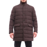 Herno Brown Wool Men Jacket