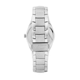 Chronotech Silver Stainless Steel Watch