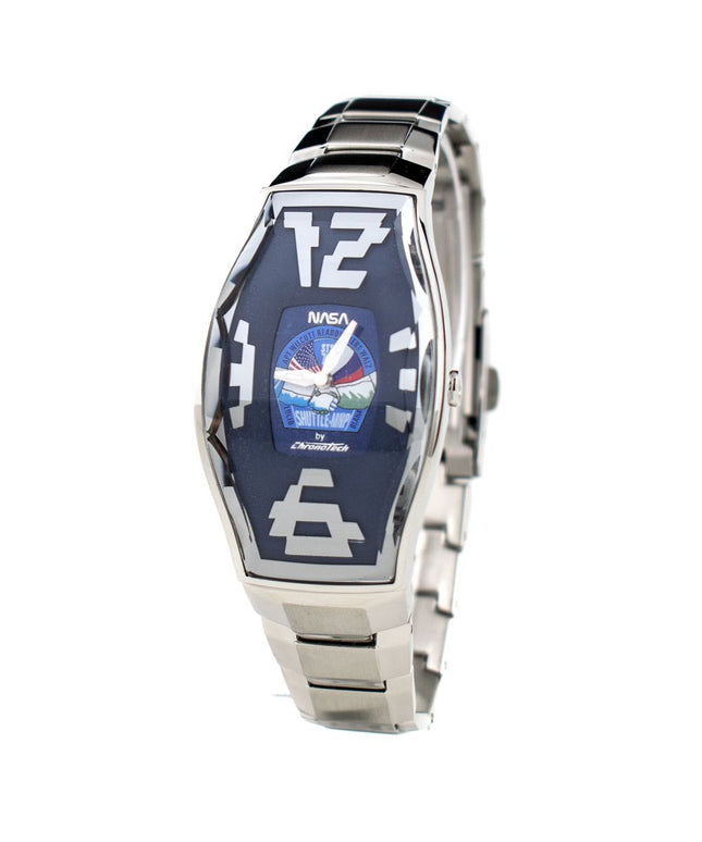 Chronotech Silver Stainless Steel Watch