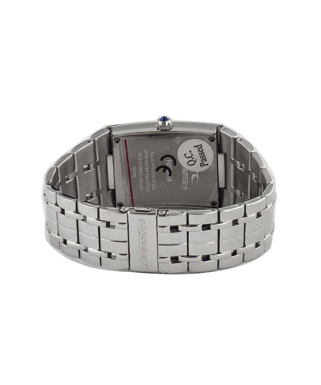 Chronotech Silver Stainless Steel Watch