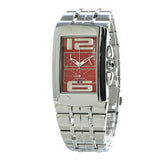 Chronotech Silver Stainless Steel Watch